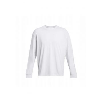 Bluza sport barbati  UA HW Tonal Wordmark LS - alba - Alb