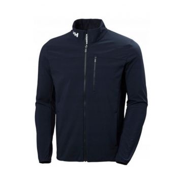 Jacheta barbati  Crew Softshell 2.0 - impermeabila - captusita - bleumarin - material elastic