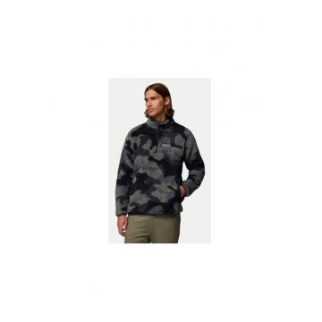 Jacheta sport barbati -  neagra - 100% poliester reciclat -