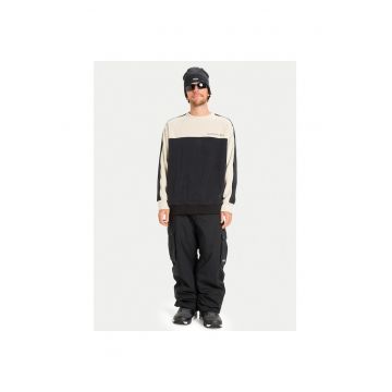 Jacheta sport barbati -  poliester - negru/ ecru