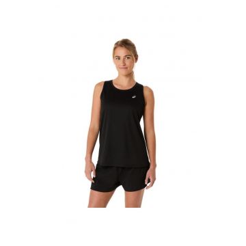 Maiou sport dama -  Core Tank - negru - fabricat din material respirabil