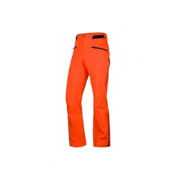 Men's ski softshell pants 3L BURT - Portocaliu
