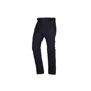 Men's stretch softshell hiking pants 3L MADISYN - Negru