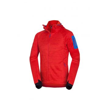 Men's universal functional hoodie DAMMASTOCK - Rosu