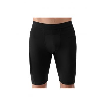 Pantaloni scurti pentru barbati  4FWSS25TFSTM036 - poliester/elastan - negru