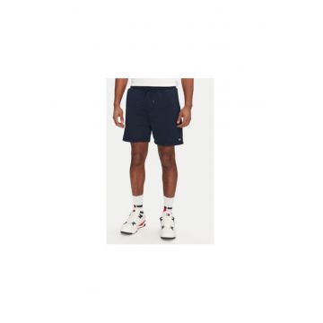 Pantaloni scurti sport pentru barbati -  304661358 - material sintetic - albastru