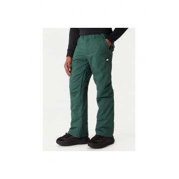 Pantaloni sport barbati  de snowboard - verde