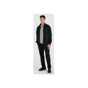 Pantaloni sport barbati  uscare rapida - poliester/sintetic - negru
