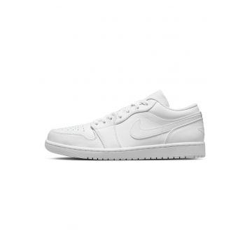 Pantofi sport  Air Jordan 1 Low - alb - piele - Alb