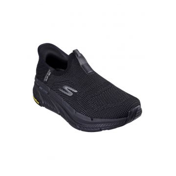 Pantofi sport barbati  negru - sintetic - slip on -