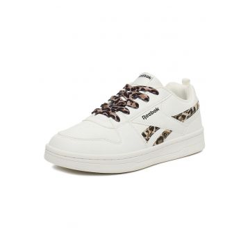 Pantofi sport unisex -  material textil - alb -