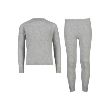Set bluza si pantaloni de corp copii  3Y84800-Gri-104