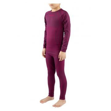 Set bluza si pantaloni de corp copii dwqfwq - Visiniu