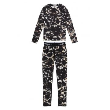 Set bluza si pantaloni de corp copii  FWdwqfwqffqwq - Negru/Bej