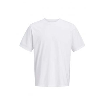Tricou JACK &JONES Osaka Back Print Flower SS 59989 - Alb