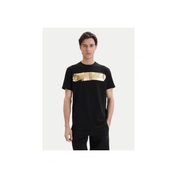 Tricou sport barbati -  bumbac 100% - negru -