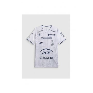 Tricou sportiv barbati  Projekt Warszawa - alb - Alb
