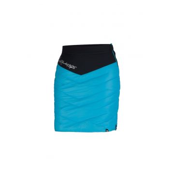 Women's insulating ski-touring skirt Primaloft® PODKOVA - Negru/Albastru