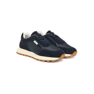 barbati  bleumarin - piele naturala - Bleumarin