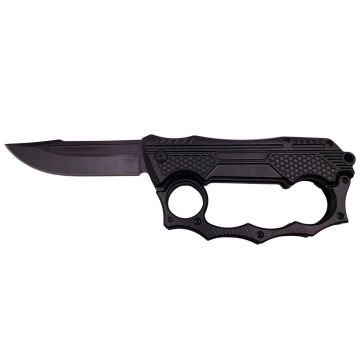 Briceag de vanatoare DEPOX , Battlestar Blade, otel inoxidabil, 21.5 cm, negru