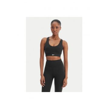 Bustiera sport  poliester reciclat - negru - poliester reciclat - Negru
