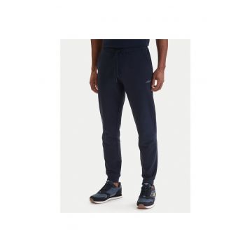 Pantaloni sport barbati -  bleumarin - bumbac