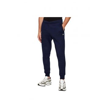Pantaloni sport barbati  slim fit - bleumarin - bumbac -