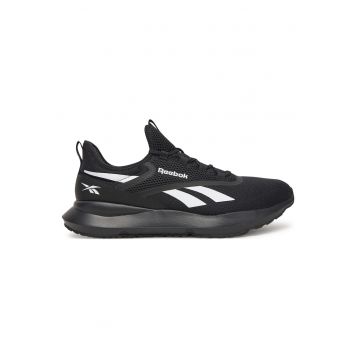 Pantofi de alergare barbat -  material textil - negru -