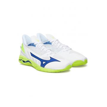 Pantofi sport barbati -  piele ecologica - alb