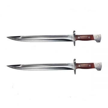 Set doua cutite AK pentru camping si vanatoare, DEPOX , 43 cm