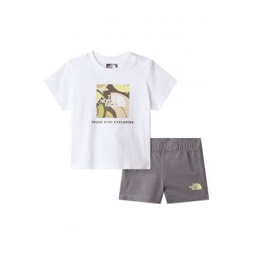 Trening  BABY BOX NSE PLAY REGULAR COTTON SET - GRAPHIC NF0A8G1D3N81