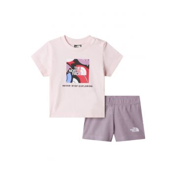 Trening  BABY BOX NSE PLAY REGULAR COTTON SET - GRAPHIC NF0A8G1DMC11
