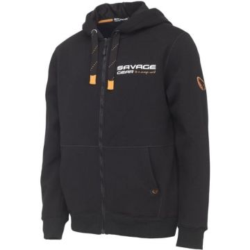 Hanorac Savage Gear Urban Zip Black Ink (Marime: M)