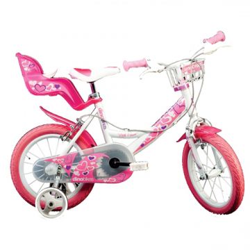 Bicicleta Dino Bikes 164 RN 16 inch Little Heart