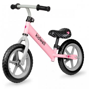 Bicicleta fara Pedale Kidwell Rebel Pink, 12 Inch