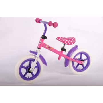 Bicicleta fara pedale pentru fete 12 inch Volare Minnie Mouse