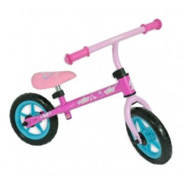 Bicicleta fara pedale Saica Hello Kitty pentru copii roti 12 inch