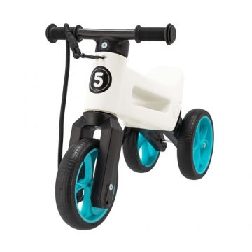 Bicicleta FUNNY WHEELS RIDER fara pedale SuperSport 2 in 1 Pearl/Aqua