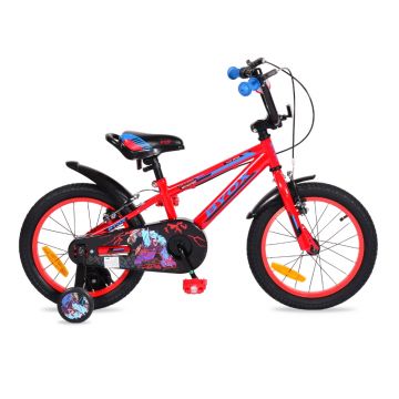 Bicicleta pentru baieti Byox Monster Red 16 inch
