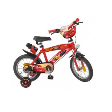 Bicicleta pentru baieti Disney Cars 14 inch