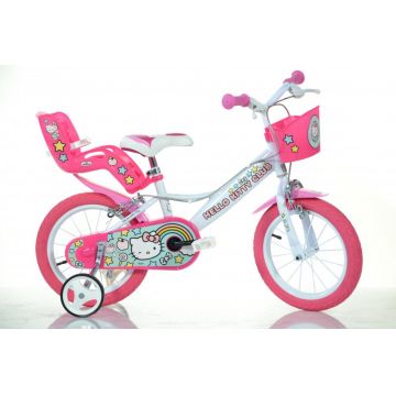 Bicicleta pentru fetite Hello Kitty 14 inch