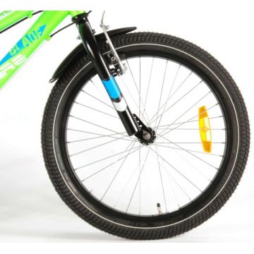 Bicicleta verde pentru baieti 20 inch cu 6 viteze Volare Blade