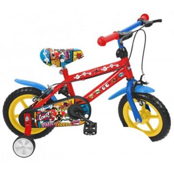 Bicicleta baieti Saica 2851 Comic roata Eva 12 inch