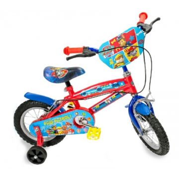 Bicicleta baieti Saica 7427 Paw Patrol roata 14 inch