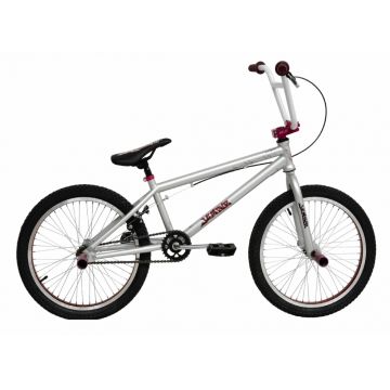 Bicicleta copii Bmx Dhs Jumper 2005 gri deschis 20 inch