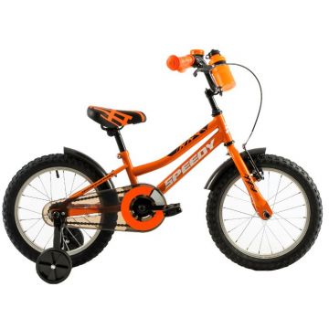 Bicicleta copii Dhs 1401 portocaliu negru 14 inch