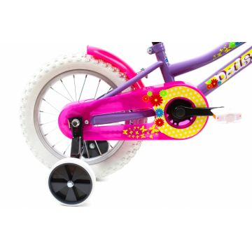 Bicicleta copii Dhs 1402 violet 14 inch