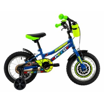 Bicicleta copii Dhs 1403 albastru 14 inch