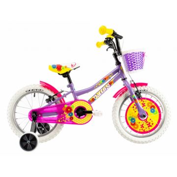 Bicicleta copii Dhs 1604 violet 16 inch