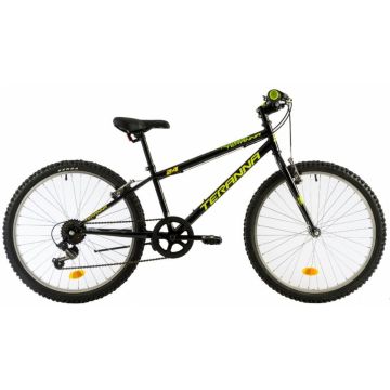 Bicicleta copii Dhs 2421 negru 24 inch